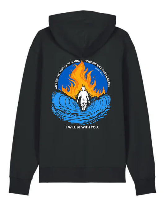 Hoodie "I will be with you" (Esaïe 43:2)