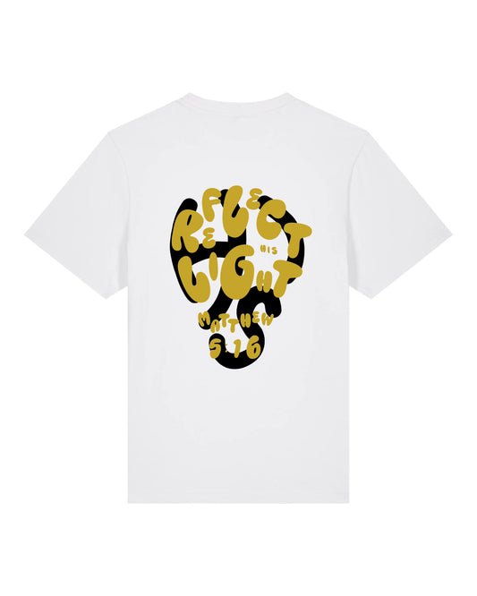 T-shirt "Reflect His Light" (Matthew 5:16)