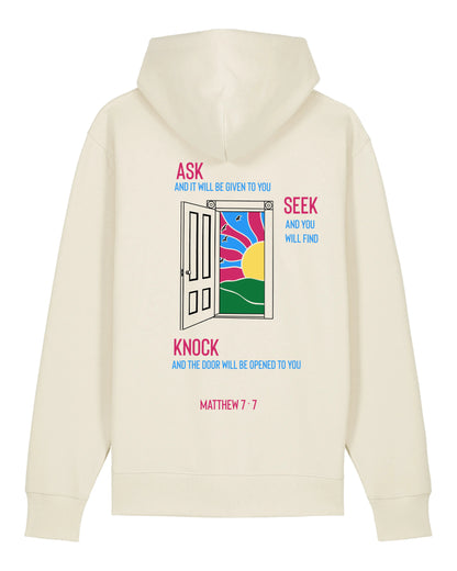 Hoodie “Ask and it will be given to you” (Matthew 7:7)