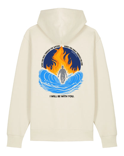 Hoodie "I will be with you" (Esaïe 43:2)
