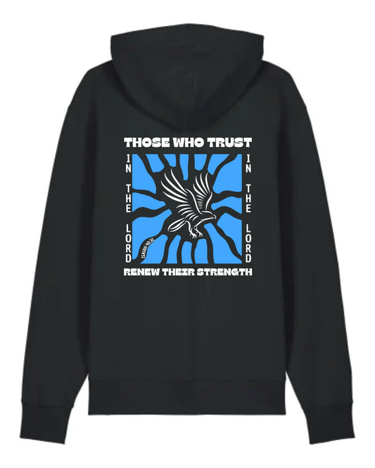 Hoodie "Trust in the Lord" (Esaïe 40:31)