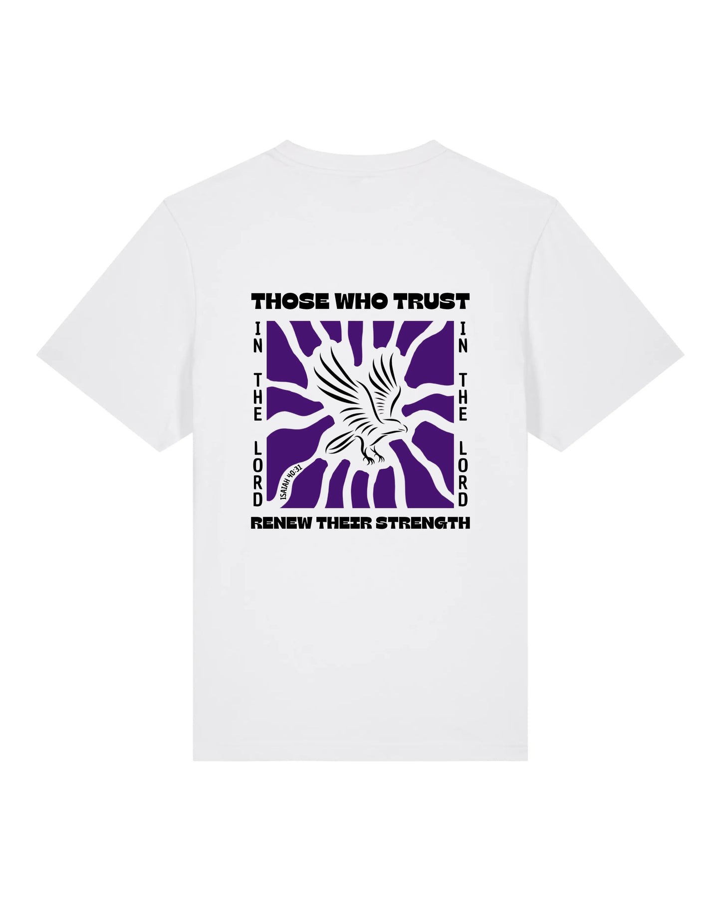 T-shirt "Trust in the Lord" (Esaïe 40:31)