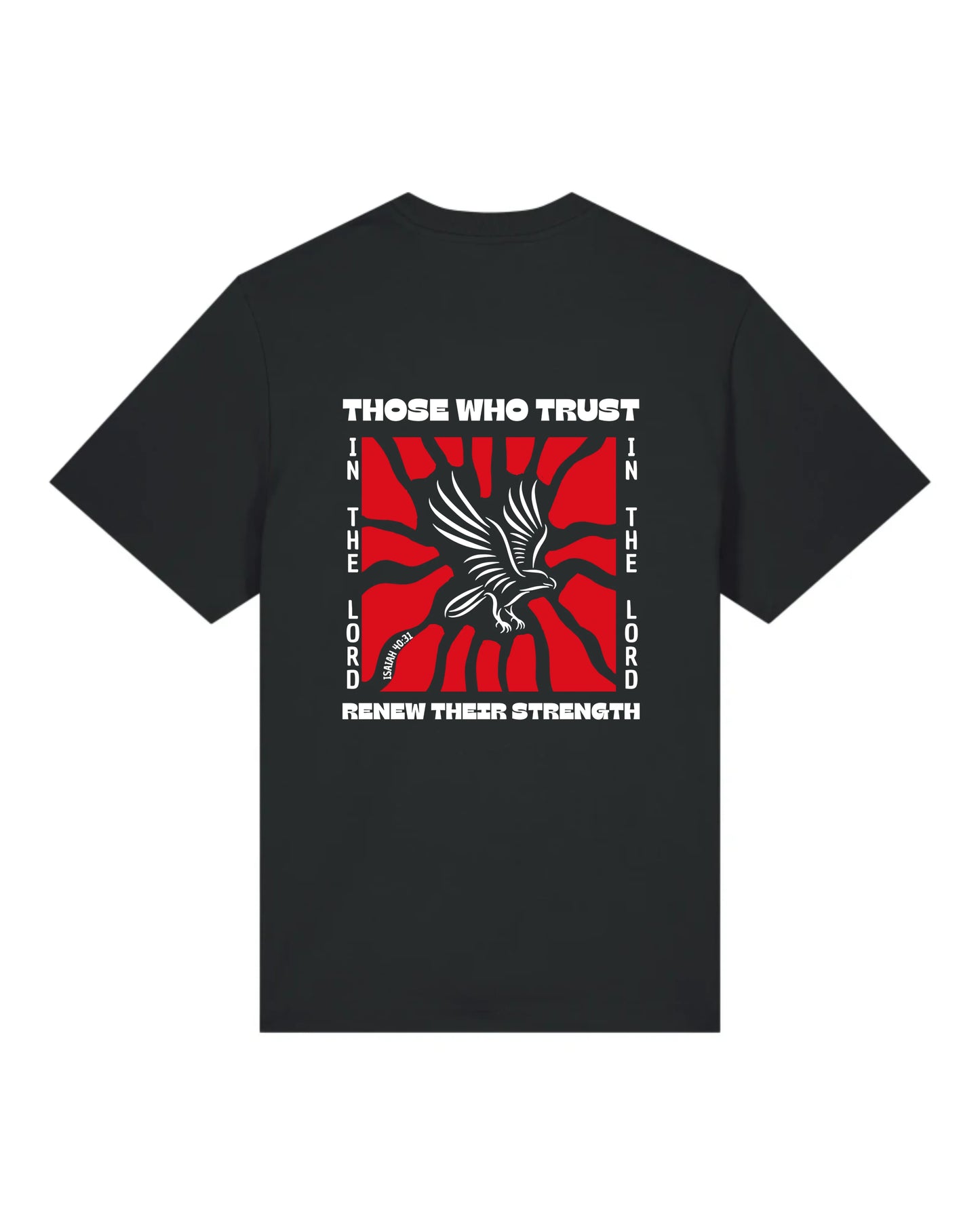 T-shirt "Trust in the Lord" (Esaïe 40:31)
